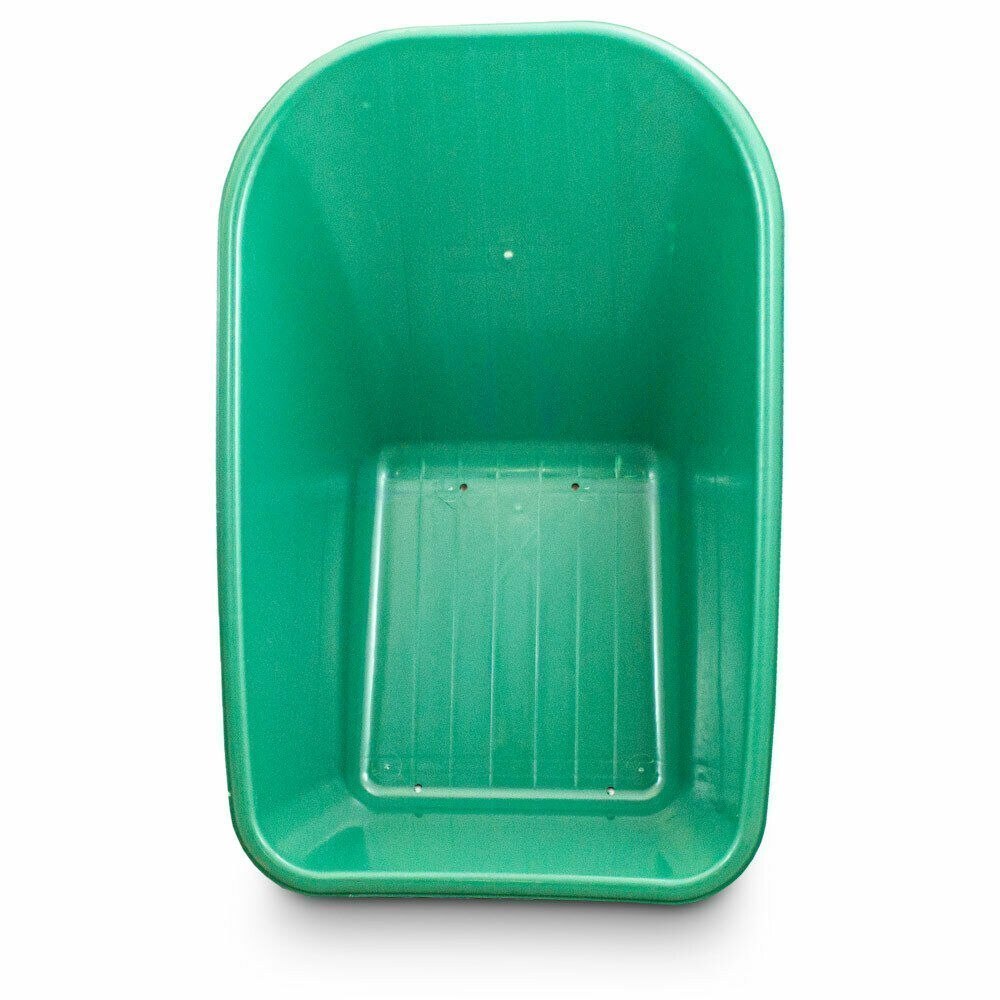 Pevná mísa do kolečka Plastová PVC 100L 250kg Velká a masivní korýtko MS17703